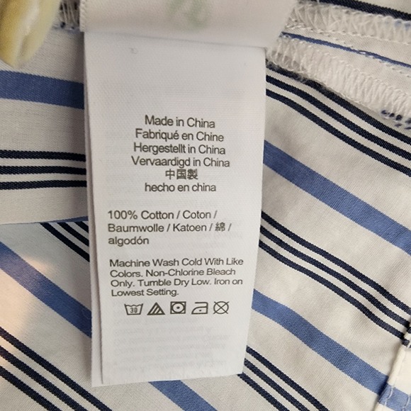 J. Crew Thomas Mason Striped Boatneck Maxi Dress 10 Blue White Coastal Luxury - Picture 10 of 16